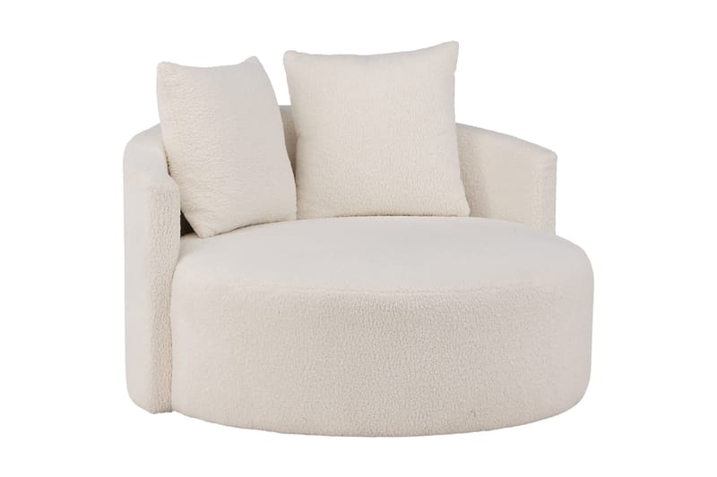 Diwan 2-sits Soffa Beige Bouclé - 2-sits soffor