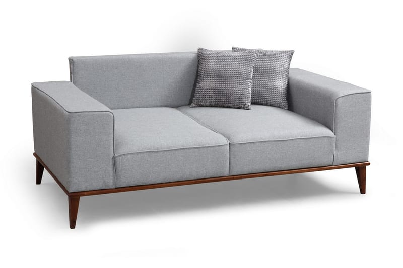 Dubar 2-Sits Soffa - Grå - Möbler - Vardagsrum - Soffor - 2-sits soffor