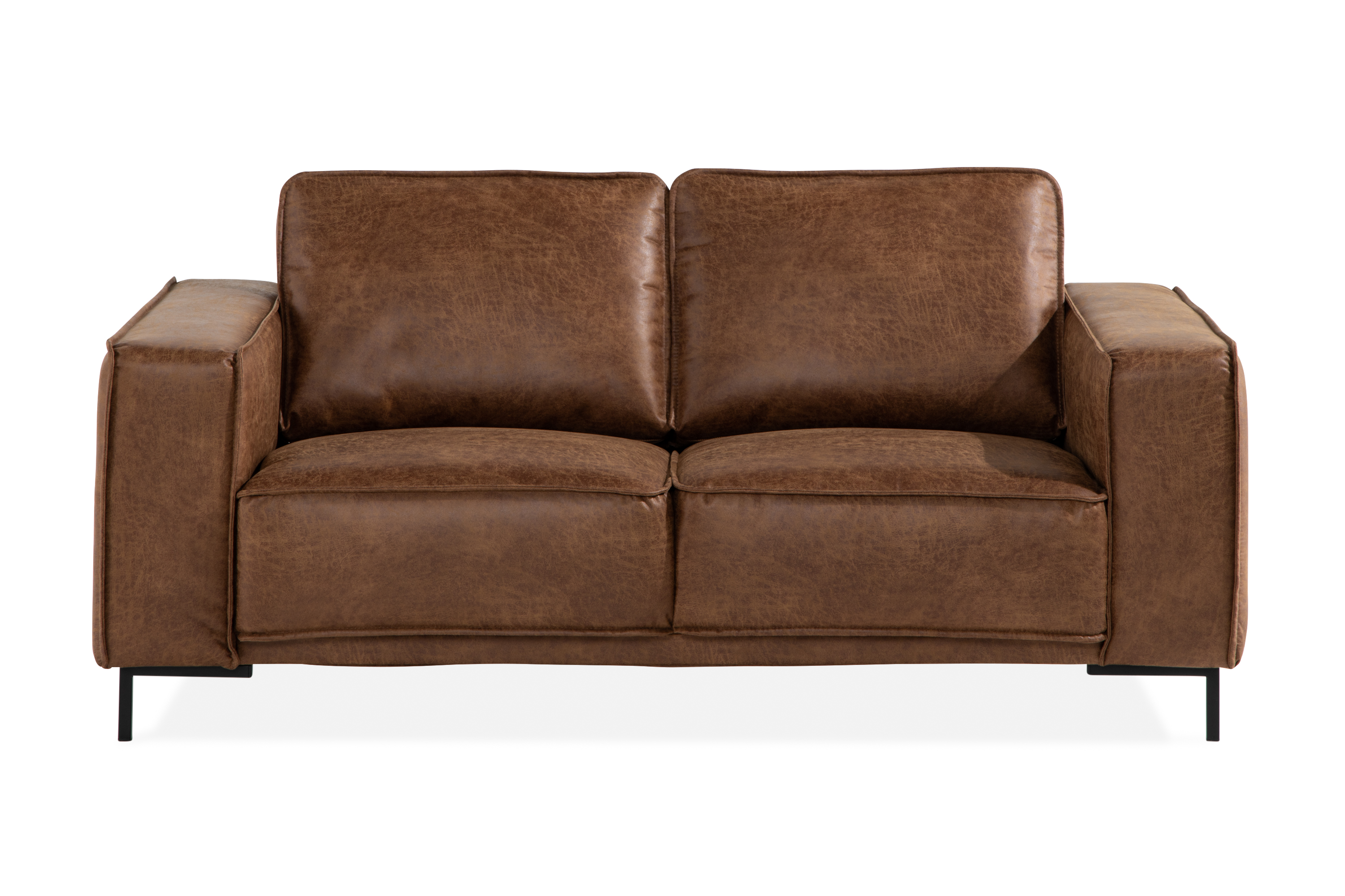 EMRIK 2-sits Soffa Bonded Leather –