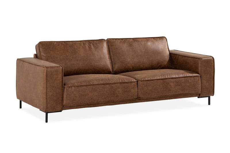 EMRIK 2,5-sits Soffa Bonded Leather - Möbler - Vardagsrum - Soffor - 2-sits soffor