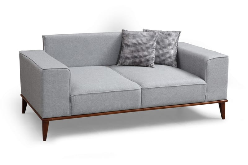 EZINGA 2-Sits Soffa Grå - Möbler - Vardagsrum - Soffor - 2-sits soffor