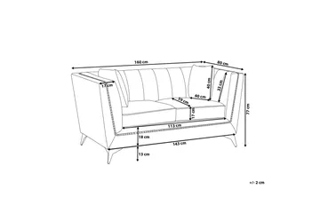 Gaula Soffa 2-4 Sits - Grå - Möbler - Vardagsrum - Soffor - 2-sits soffor