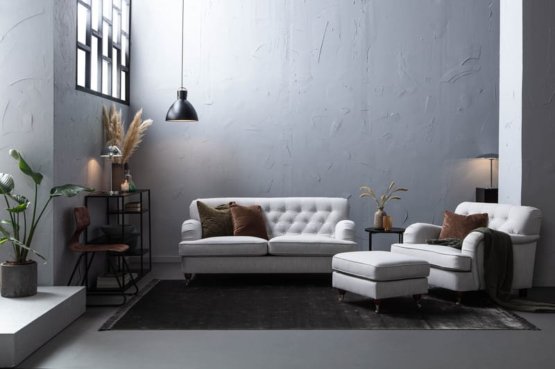 Howard 2-sits Tygsoffa - Grå - Möbler - Vardagsrum - Soffor - 2-sits soffor