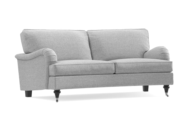 HOWARD Classic 2-sits Soffa Svängd - Grå - Möbler - Vardagsrum - Soffor - 2-sits soffor