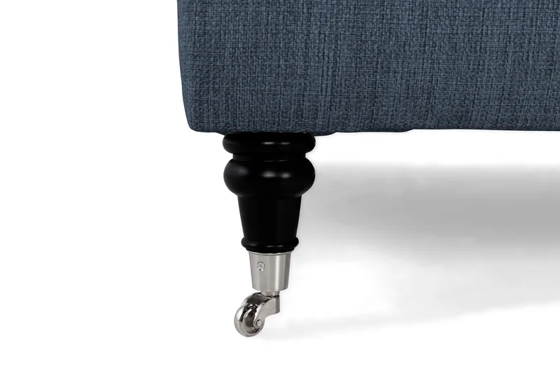 Howard Classic 2-sits Svängd Tygsoffa - Blå - Möbler - Vardagsrum - Soffor - 2-sits soffor