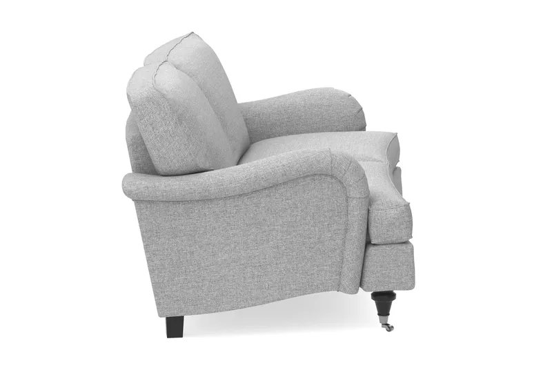 Howard Classic 2-sits Svängd Tygsoffa - Grå - Möbler - Vardagsrum - Soffor - 2-sits soffor