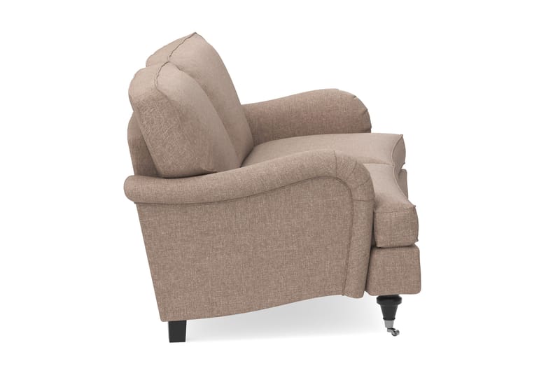 Howard Classic 2-sits Svängd Tygsoffa - Mörkbeige - Möbler - Vardagsrum - Soffor - 2-sits soffor