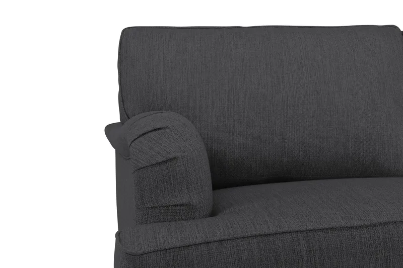 Howard Classic 2-sits Svängd Tygsoffa - Mörkgrå - Möbler - Vardagsrum - Soffor - 2-sits soffor