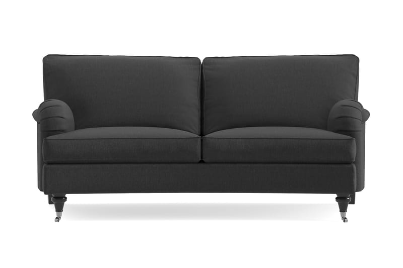 Howard Classic 2-sits Svängd Tygsoffa - Mörkgrå - Möbler - Vardagsrum - Soffor - 2-sits soffor