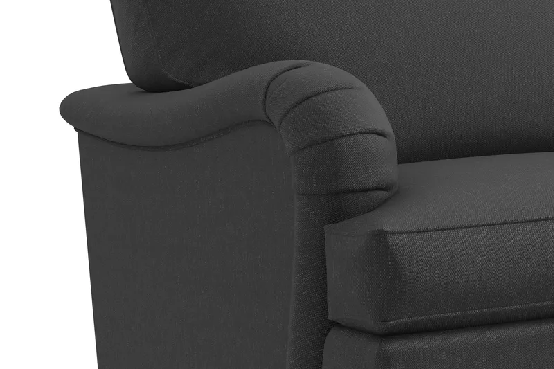 Howard Classic 2-sits Svängd Tygsoffa - Mörkgrå - Möbler - Vardagsrum - Soffor - 2-sits soffor