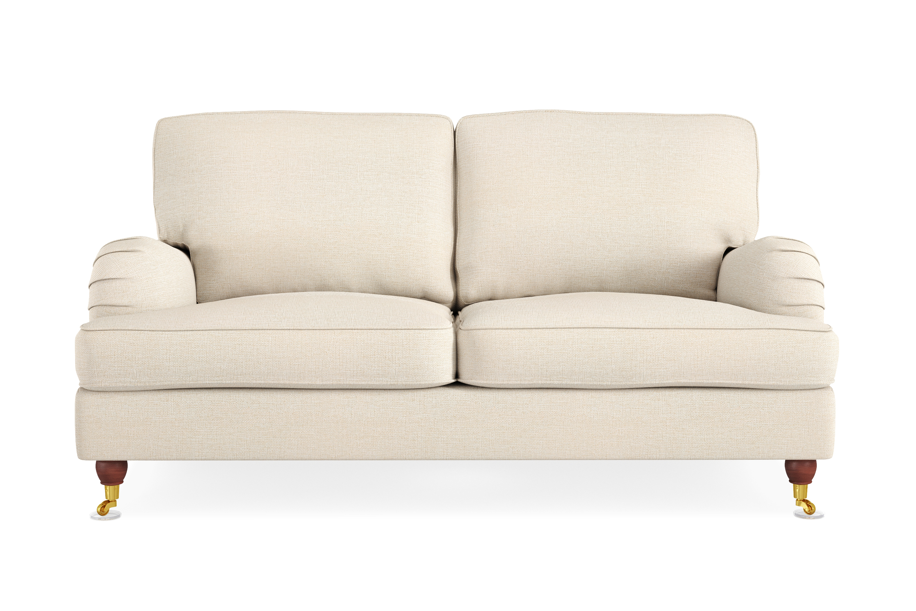 howard lyx 2-sits tygsoffa - beige