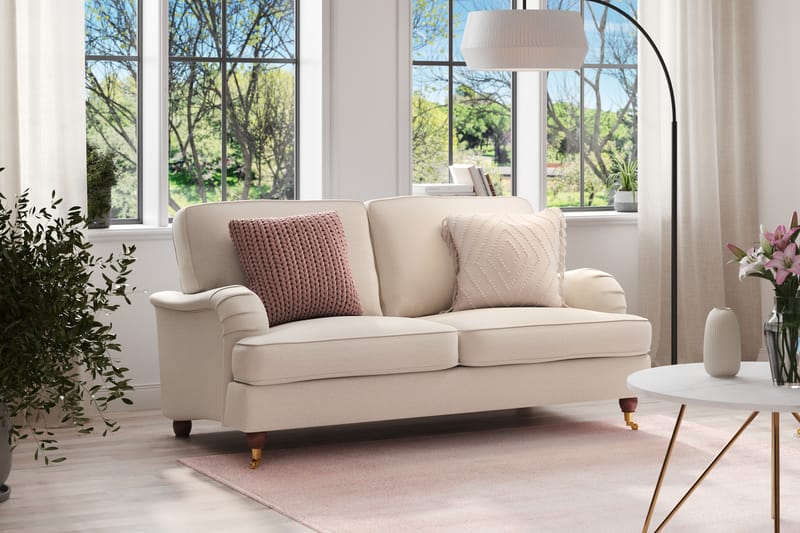 Howard Lyx 2-sits Tygsoffa - Beige - Möbler - Vardagsrum - Soffor - 2-sits soffor
