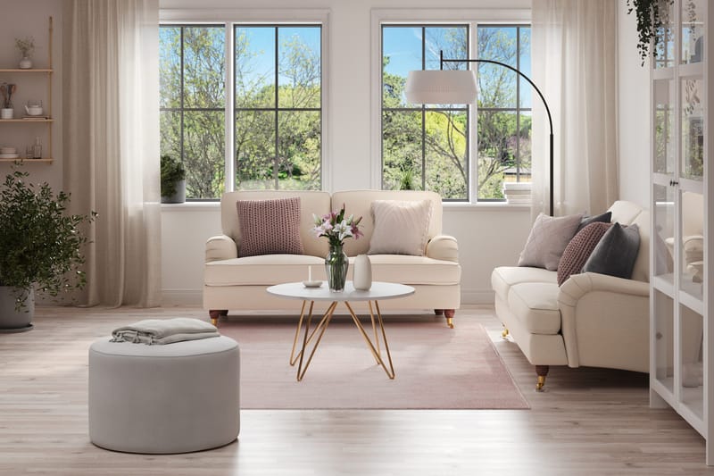 Howard Lyx 2-sits Tygsoffa - Beige - Möbler - Vardagsrum - Soffor - 2-sits soffor