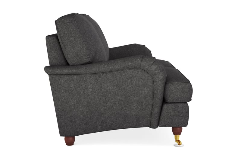 Howard Lyx 2-sits Tygsoffa - Mörkgrå - Möbler - Vardagsrum - Soffor - 2-sits soffor