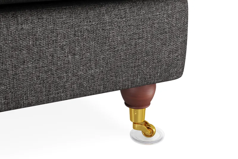 Howard Lyx 2-sits Tygsoffa - Mörkgrå - Möbler - Vardagsrum - Soffor - 2-sits soffor