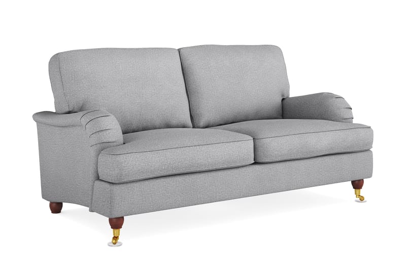 Howard Lyx 3-sits Tygsoffa - Ljusgrå - Möbler - Vardagsrum - Soffor - Howardsoffor