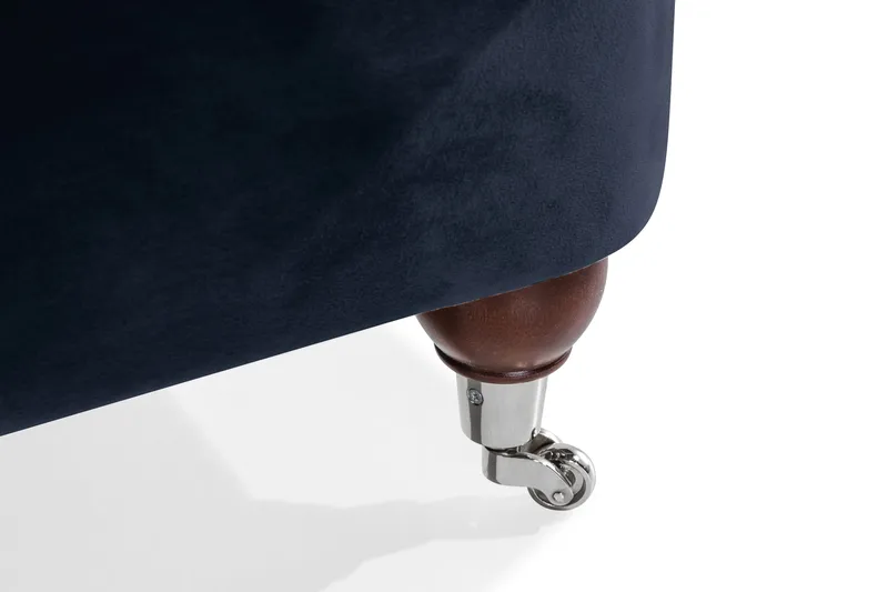 Howard Riviera 2-sits Sammetssoffa - Blå - Möbler - Vardagsrum - Soffor - 2-sits soffor