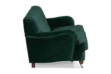 Howard Riviera 2-sits Sammetssoffa - Grön - Möbler - Vardagsrum - Soffor - 2-sits soffor