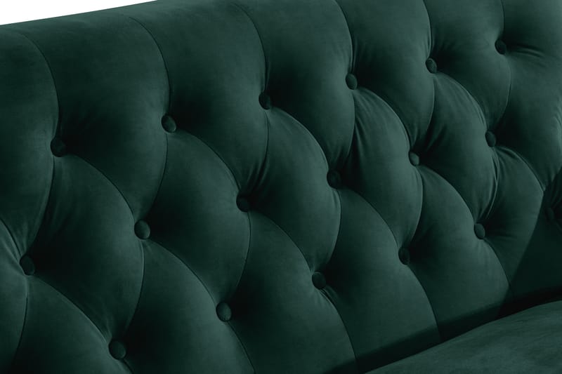 Howard Riviera 2-sits Sammetssoffa - Grön - Möbler - Vardagsrum - Soffor - 2-sits soffor