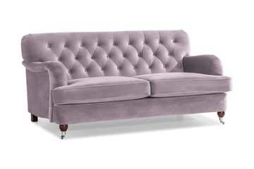 Howard Riviera 2-sits Sammetssoffa - Lila - Möbler - Vardagsrum - Soffor - 2-sits soffor