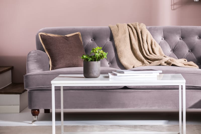 Howard Riviera 2-sits Sammetssoffa - Lila - Möbler - Vardagsrum - Soffor - 2-sits soffor