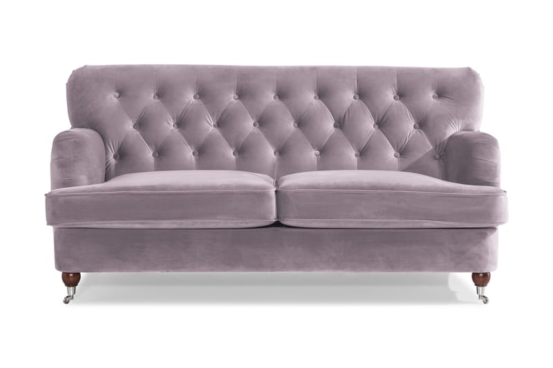 Howard Riviera 2-sits Sammetssoffa - Lila - Möbler - Vardagsrum - Soffor - 2-sits soffor