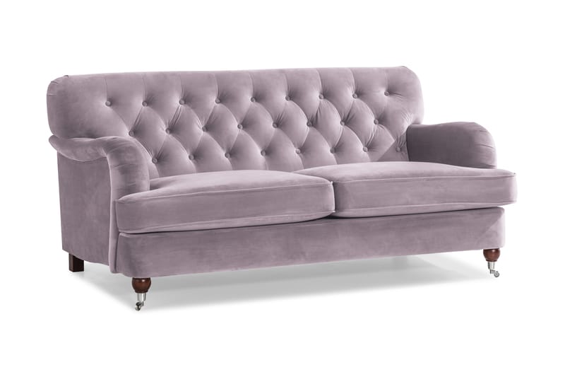 Howard Riviera 2-sits Sammetssoffa - Lila - Möbler - Vardagsrum - Soffor - 2-sits soffor
