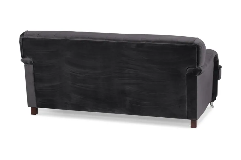 Howard Riviera 2-sits Sammetssoffa - Mörkgrå - Möbler - Vardagsrum - Soffor - 2-sits soffor