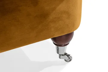 Howard Riviera 2-sits Sammetssoffa - Mörkgul - Möbler - Vardagsrum - Soffor - 2-sits soffor