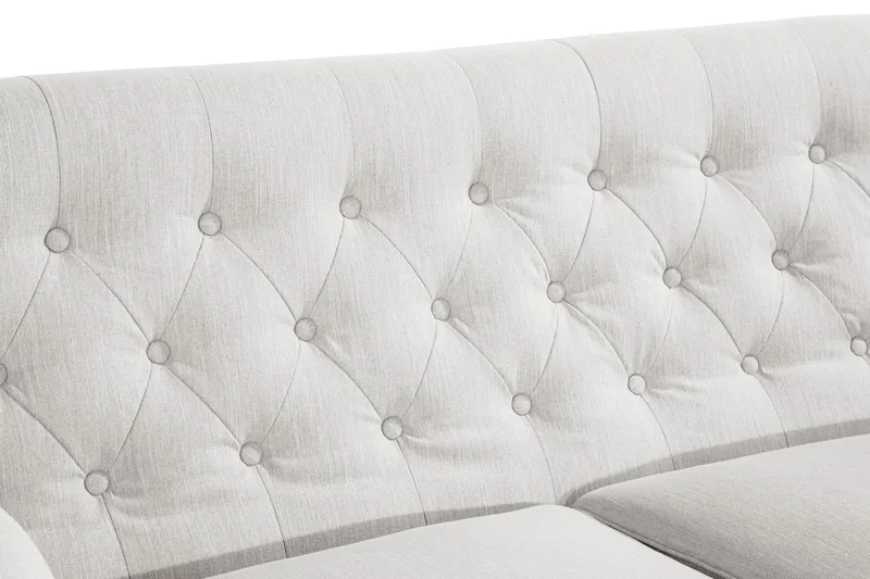 Howard Riviera 2-sits Tygsoffa - Ljusgrå - Möbler - Vardagsrum - Soffor - 2-sits soffor