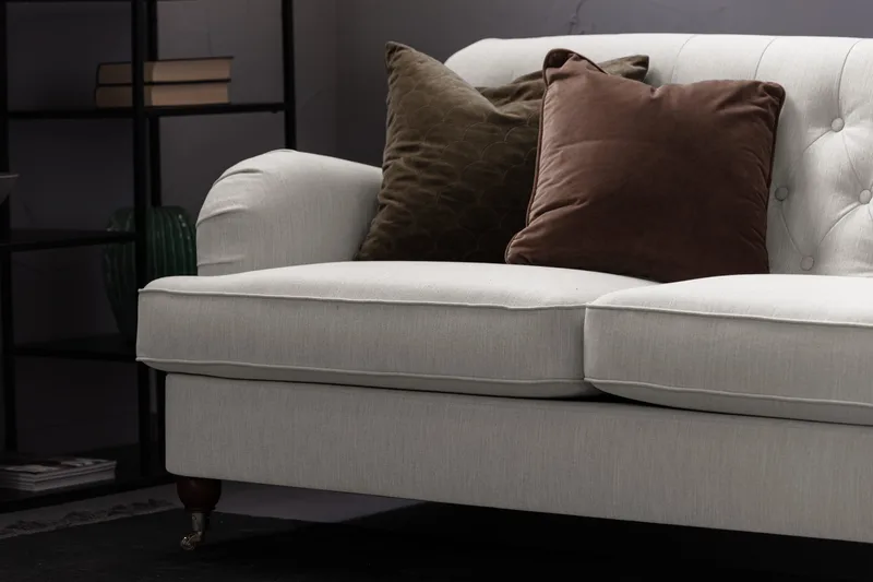 Howard Riviera 2-sits Tygsoffa - Ljusgrå - M öbler - Vardagsrum - Soffor - 2-sits soffor