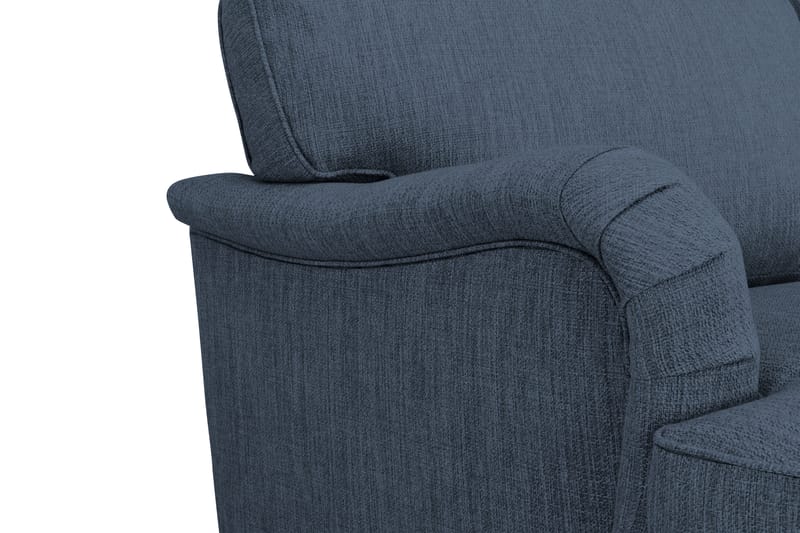 HOWARD Soffa 2-sits Svängd Mörkblå - Möbler - Vardagsrum - Soffor - 2-sits soffor