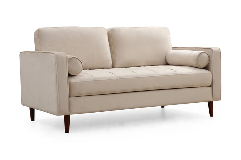 HUOWOOD Soffa 2-sits Beige - Möbler - Vardagsrum - Soffor - 2-sits soffor
