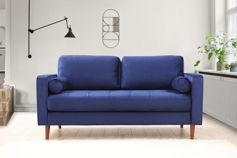 HUOWOOD Soffa 2-sits Marinblå - Möbler - Vardagsrum - Soffor - 2-sits soffor