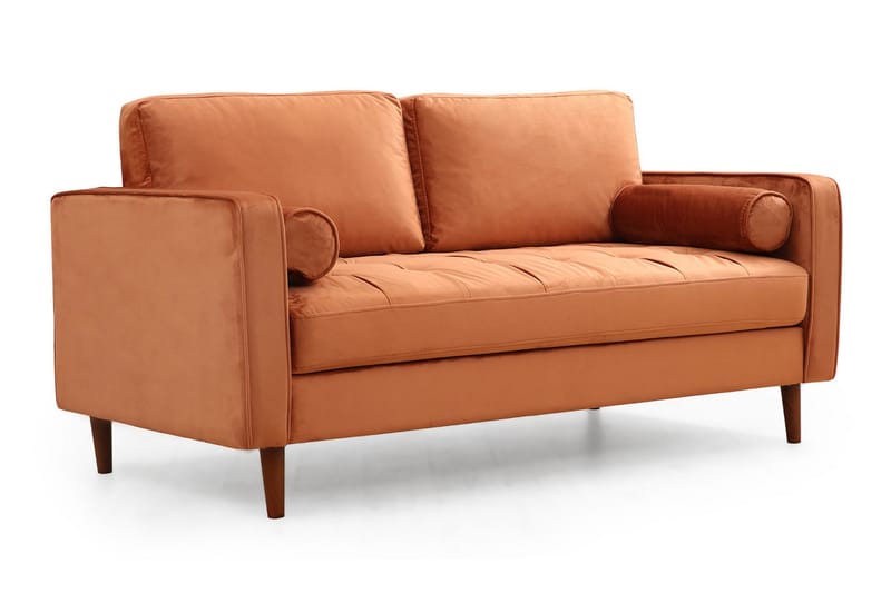 HUOWOOD Soffa 2-sits Orange - Möbler - Vardagsrum - Soffor - 2-sits soffor