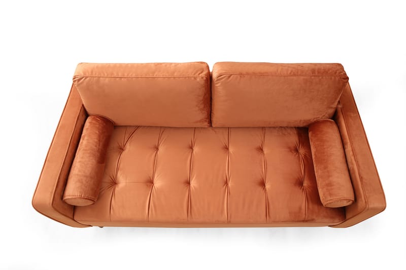 HUOWOOD Soffa 2-sits Orange - Möbler - Vardagsrum - Soffor - 2-sits soffor