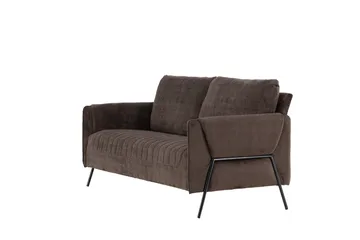 Indigo 2-sits Soffa - Brun - Möbler - Vardagsrum - Soffor - 2-sits soffor