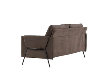 Indigo 2-sits Soffa - Brun - Möbler - Vardagsrum - Soffor - 2-sits soffor