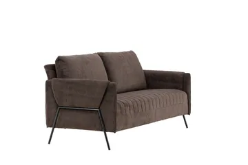 Indigo 2-sits Soffa - Brun - Möbler - Vardagsrum - Soffor - 2-sits soffor