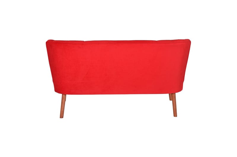 Indumati Soffa 2-sits - Mörkröd - Möbler - Vardagsrum - Soffor - 2-sits soffor