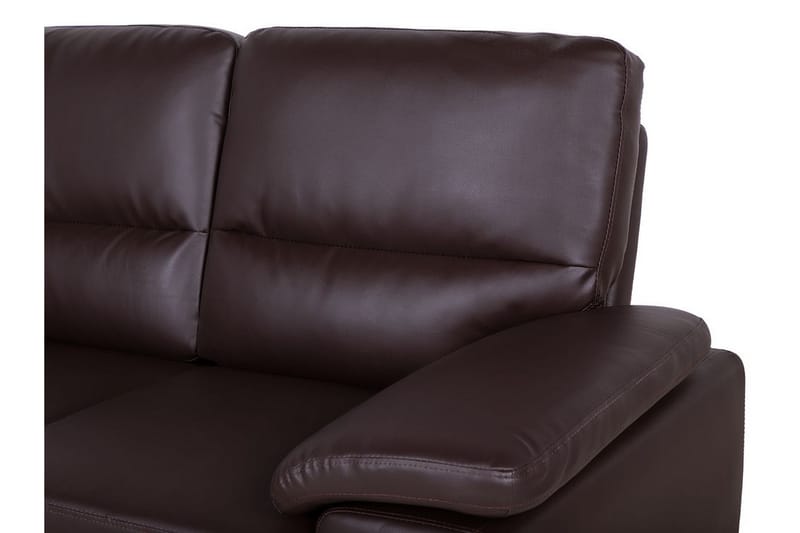 JAKUSZ Soffa 2-Sits Konstläder Brun - Möbler - Vardagsrum - Soffor - 2-sits soffor