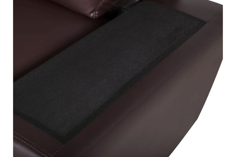 JAKUSZ Soffa 2-Sits Konstläder Brun - Möbler - Vardagsrum - Soffor - 2-sits soffor
