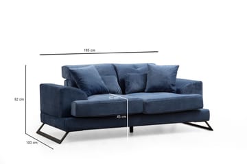 Jaraad Soffa 2-sits - Blå - Möbler - Vardagsrum - Soffor - 2-sits soffor