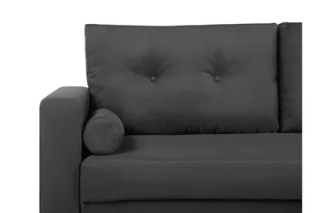 Kemsley 2-sits Soffa i Tyg med Träben - Grå - Möbler - Vardagsrum - Soffor - 2-sits soffor
