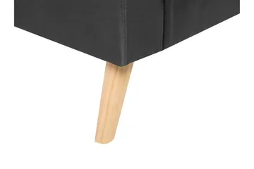 Kemsley 2-sits Soffa i Tyg med Träben - Grå - Möbler - Vardagsrum - Soffor - 2-sits soffor