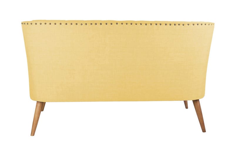 Lamonti 2-sits Soffa - Gul/Natur - Möbler - Vardagsrum - Soffor - 2-sits soffor