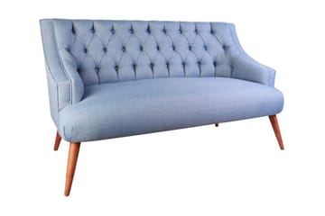 Lamonti 2-sits Soffa - Indigoblå/Natur - Möbler - Vardagsrum - Soffor - 2-sits soffor