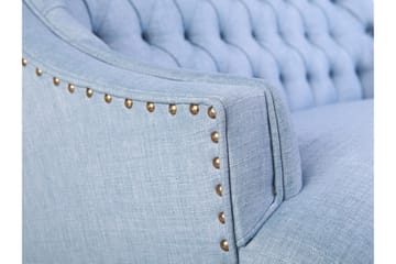 Lamonti 2-sits Soffa - Indigoblå/Natur - Möbler - Vardagsrum - Soffor - 2-sits soffor