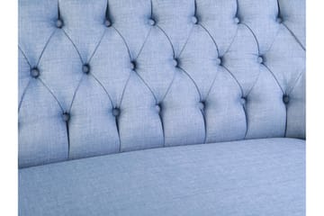 Lamonti 2-sits Soffa - Indigoblå/Natur - Möbler - Vardagsrum - Soffor - 2-sits soffor