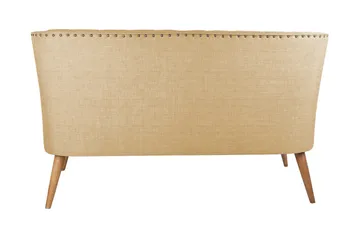 Lamonti 2-sits Soffa - Ljusbrun/Natur - Möbler - Vardagsrum - Soffor - 2-sits soffor